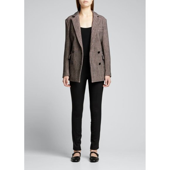 THEORY Piazza Walden Tweed Double-Breasted Jacket - NWT - Picture 6 of 12